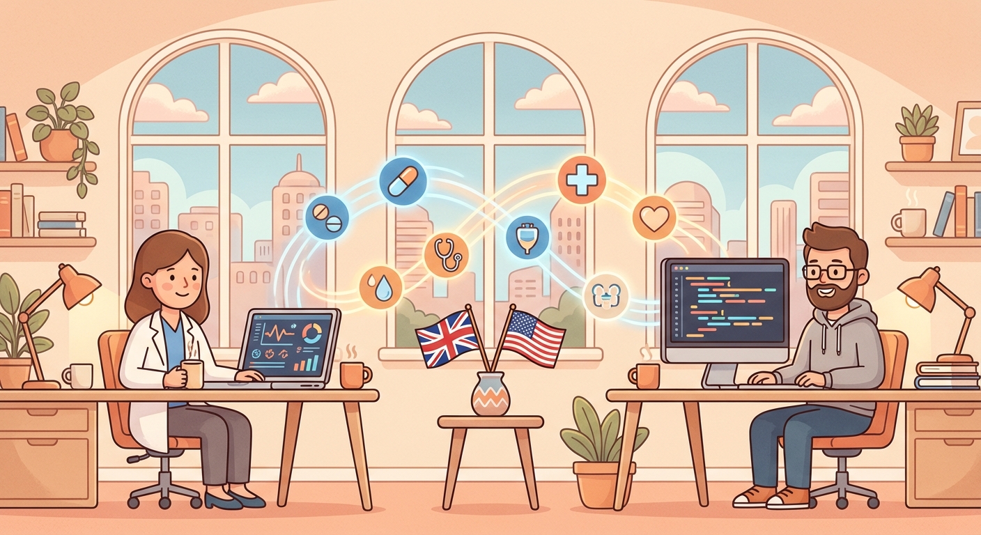 UK and US clinicians and developers connected through FHIRfly health terminology APIs